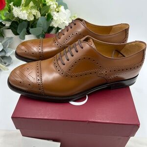 Men’s Gucci leather lace up brogue Oxford‘s size 9.5 made in Italy